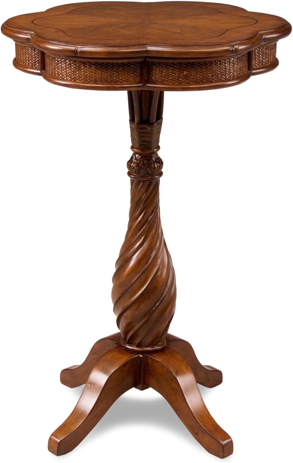 Leick Twist Pedestal Table