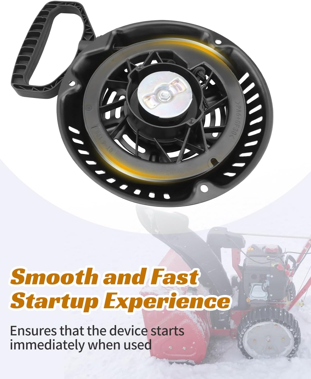 Pull Start Recoil Statrer Assembly Fit for MTD Troy Bilt 751-14223 951-14223, Fit for MTD 528SWE, 933SWE, 530SWE, SW10528L Snow Blowers Recoil Stater