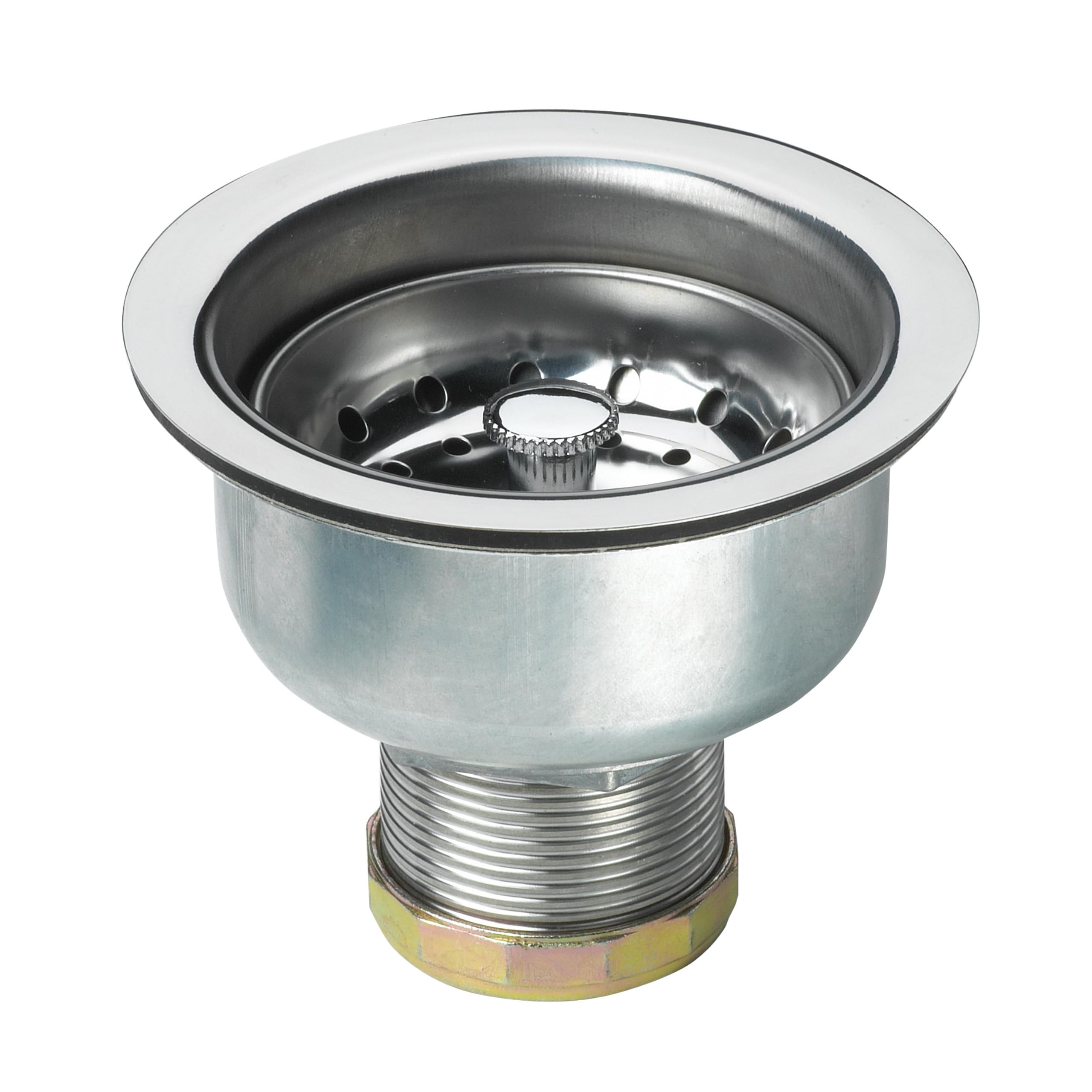 Filtre d'évier à tige longue Krowne 23-130 en acier inoxydable pour bonde de 11,4 cm