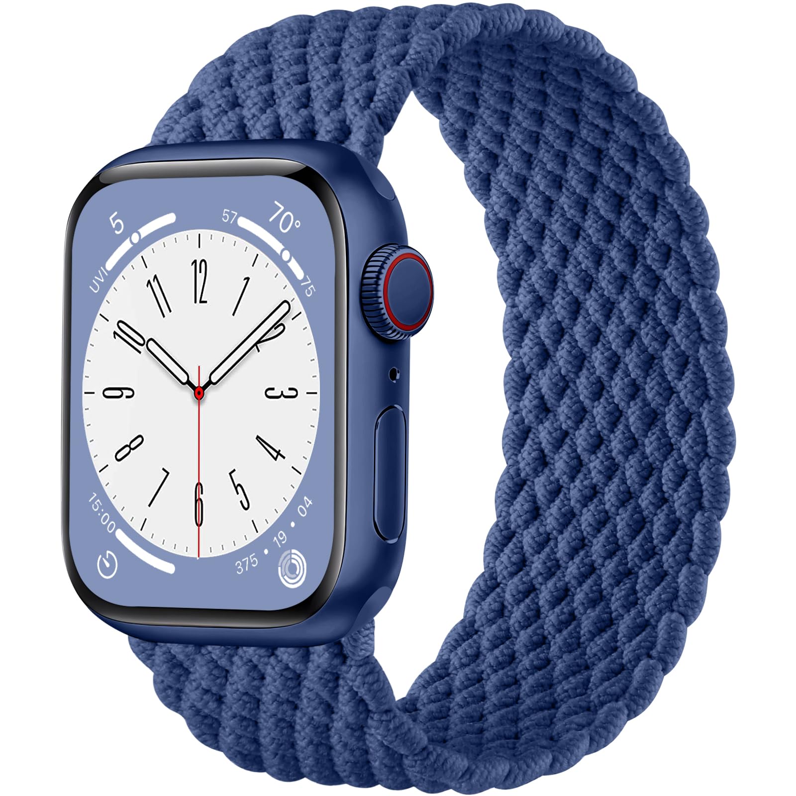 Zedoli Braided Solo Loop Bands for Apple Watch Band 38mm 40mm 41mm 42mm 44mm 45mm 46mm 49mm Women Men, Stretchy Nylon Sport Elastic Wristband Strap for iWatch Series 11 10 9 8 7 6 5 4 3 2 1 SE Ultra
