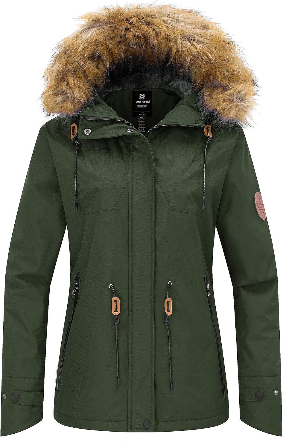 Giacca Invernale 3-in-1 Wantdo Donna - Impermeabile, Antivento, Per Sci E Snowboard, Con Cappuccio