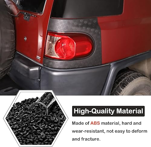 Miniatura 27 de Cubierta exterior para capó, protectores de esquinas laterales compatibles con Toyota FJ Cruiser 2007-2021, protector de esquina lateral para capó