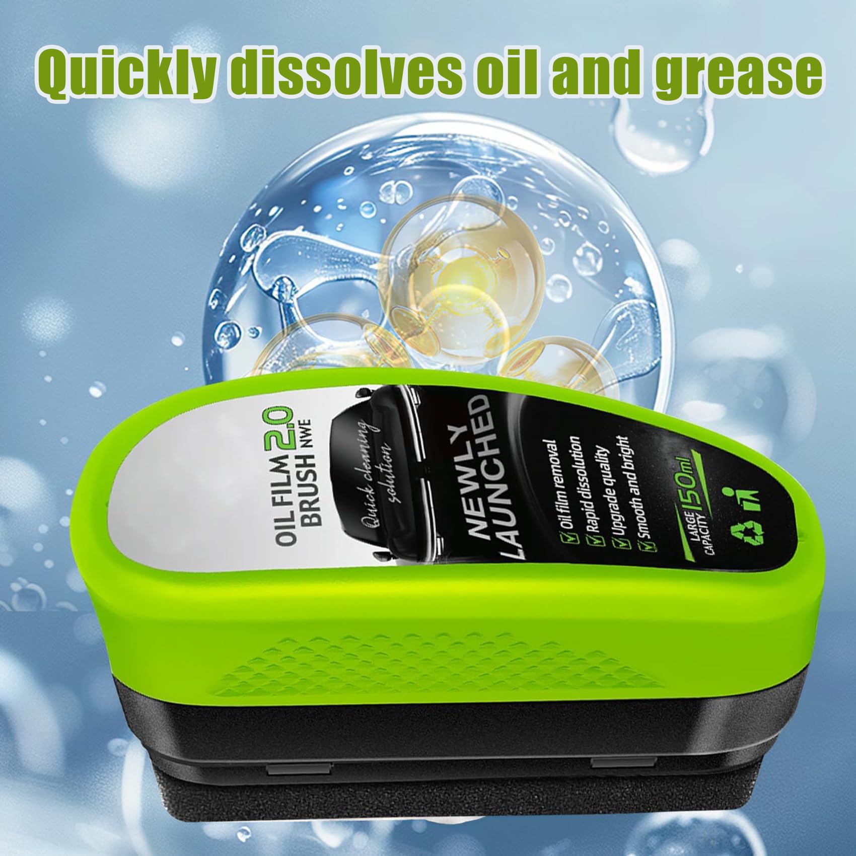 Oil Film Cleaning Brush For Car Windows, Automotive Oil Film Cleaning Brush, Car Glass Oil Film Cleaner, Universal Glass Cleaning Wipe Board (1pcs)