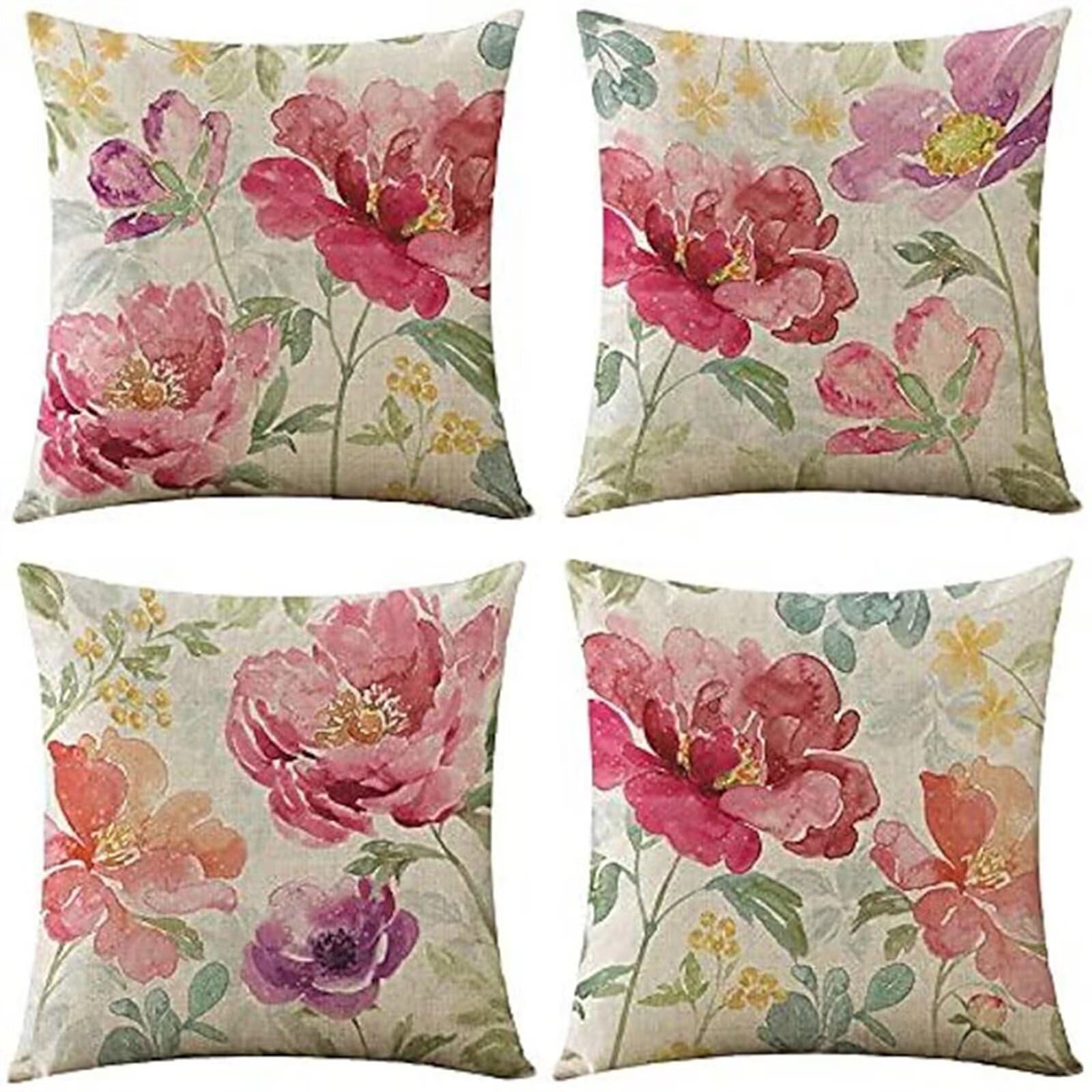 Housse coussin salon de jardin extérieur en lin pour protéger et embellir vos sièges
