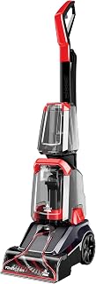 BISSELL Homecare, BISSELL PowerClean | Powerful Carpet Cleaner With Compact And Lightweight Design | Convenient Two-Tank System | 2889E, Titanium & Mambo Red