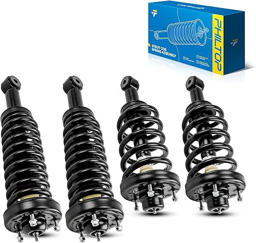 Miniatura 187 de PHILTOP - Bolsa trasera con resorte de aire para BMW X5 2007-2018 2008-2019 BMW X6 949857 - Actualización de suspensión duradera Suspensión cargada