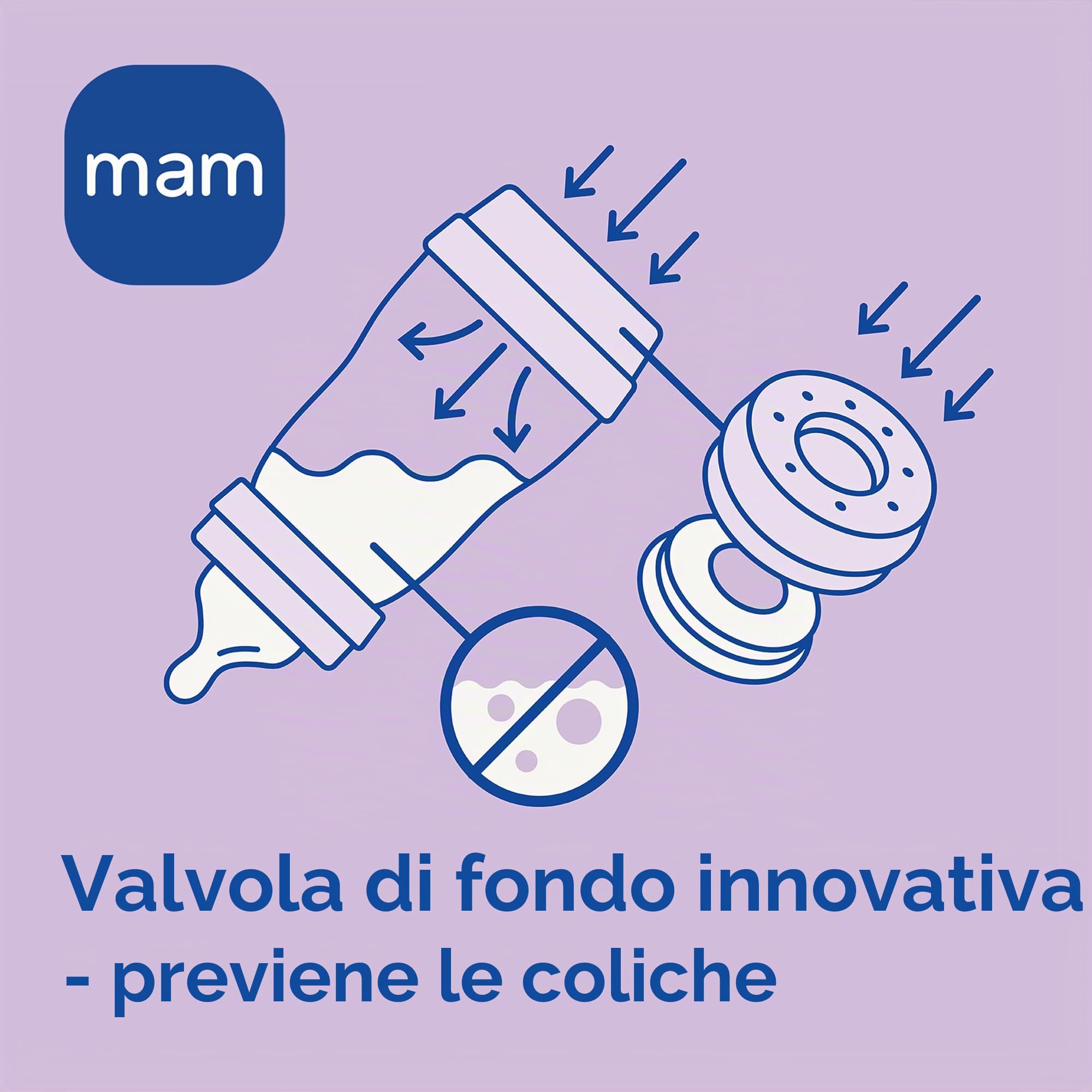 MAM Easy Start, set di biberon anti-colic, XXL, con ciuccio, bottiglie, tettarelle e altro ancora, set regalo per bambini, dalla nascita, beige