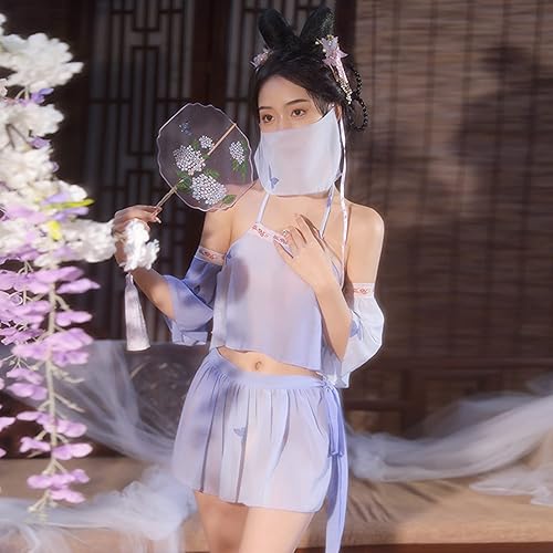 Miniatura 2 de Disfraz chino sexy de cheongsam oriental tradicional elegante traje de dinastía Tang Hanfu