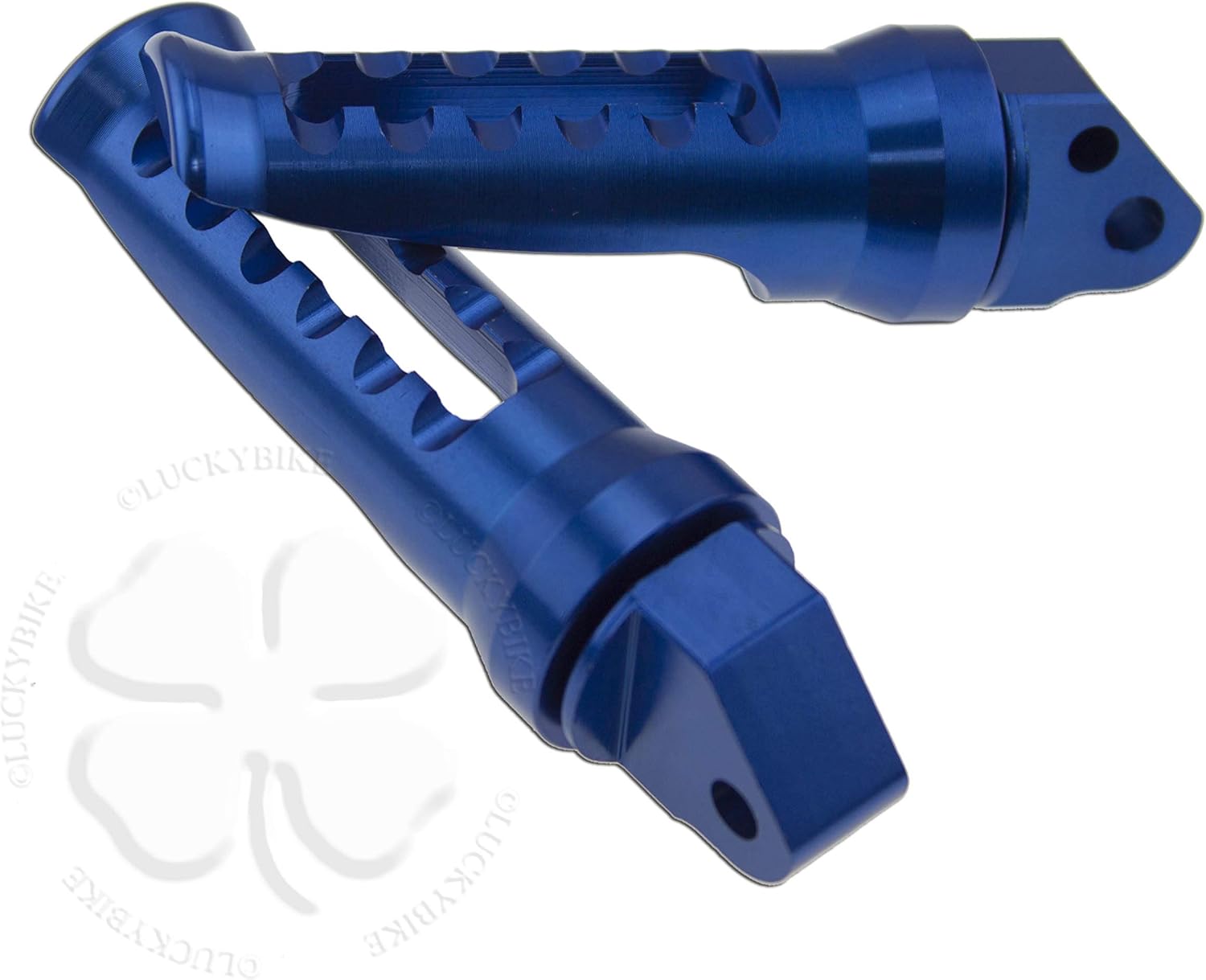 Blue Rear GP Foot Peg Passenger Rest Bar For Suzuki GSXR 600 750 97-05 Set