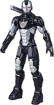 Avengers Titan Hero Series Blast Gear Marvel’s War Machine Action Figure, 12-Inch Toy, Inspired by The Marvel Universe, for Kids Ages 4 and Up