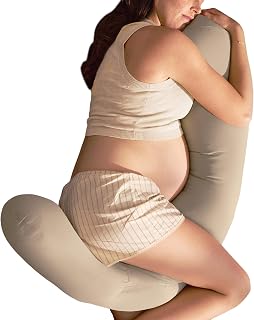 Frida Mom Adjustable Keep-Cool Pregnancy Pillow