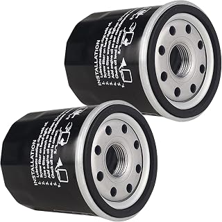 52114 Oil Filter for Hydro-Gearr ZT-2800 ZT-3100 ZT-3200 3400 3600 2800 3100 3200 Transaxle Replace HG52114 600976 768341 21545100 063-1050-00 Oil Transmission Filters (Black - 2 Pack)