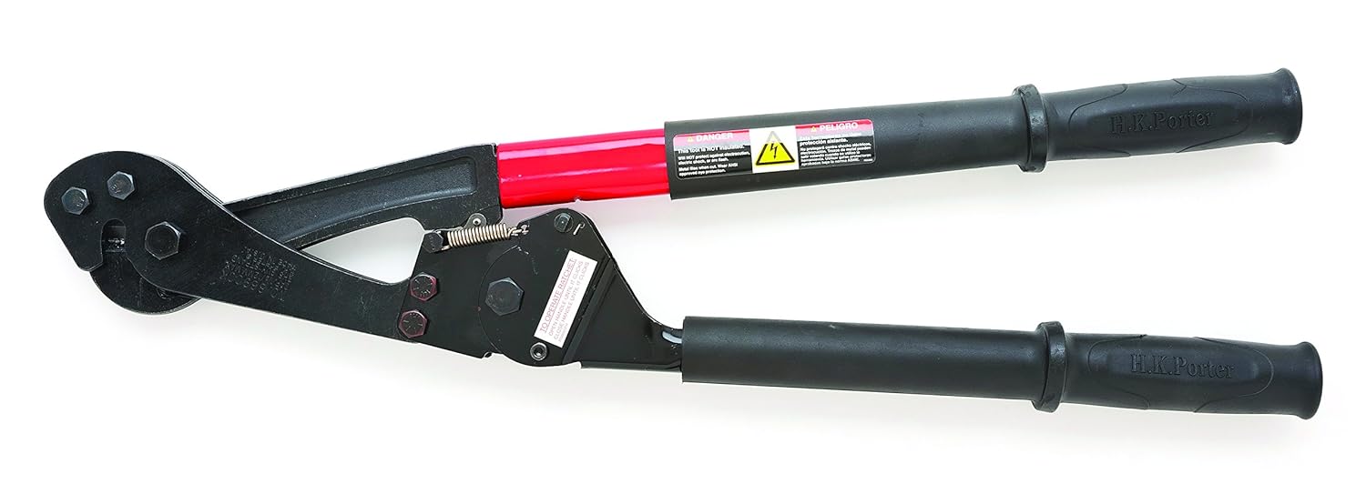Apex Legends 43-508 H.K. Porter Model 8690CK Ratchet-Type Guy Strand Cutter with 1/2" Cut Capacity, 28" Length