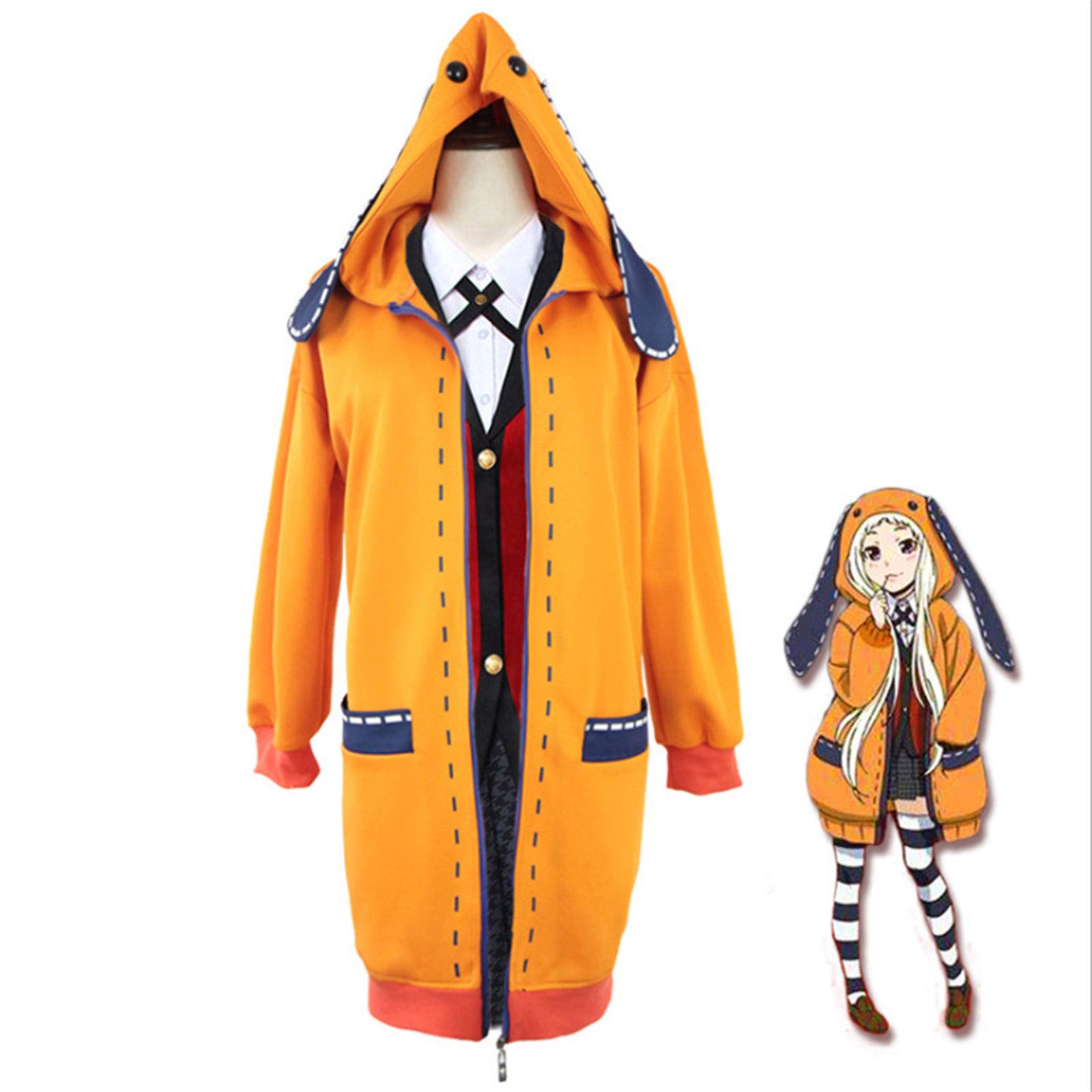 Buy COZY LS Kakegurui Yumeko Jabami Yomozuki Runa Anime Cosplay Costume