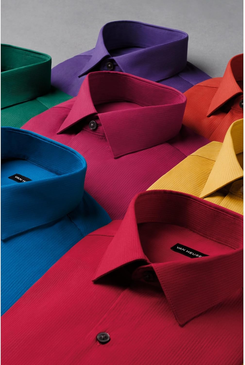 Van Heusen Mens Dress Shirt Everyday Defense Stretch (Big and Tall) - Image 6