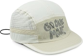 Clakllie Quick Dry 5 Panel Running Hat Breathable Mesh Hat Two-Tone Short Brim Hats Lightweight Baseball Cap Summer Sport Cap