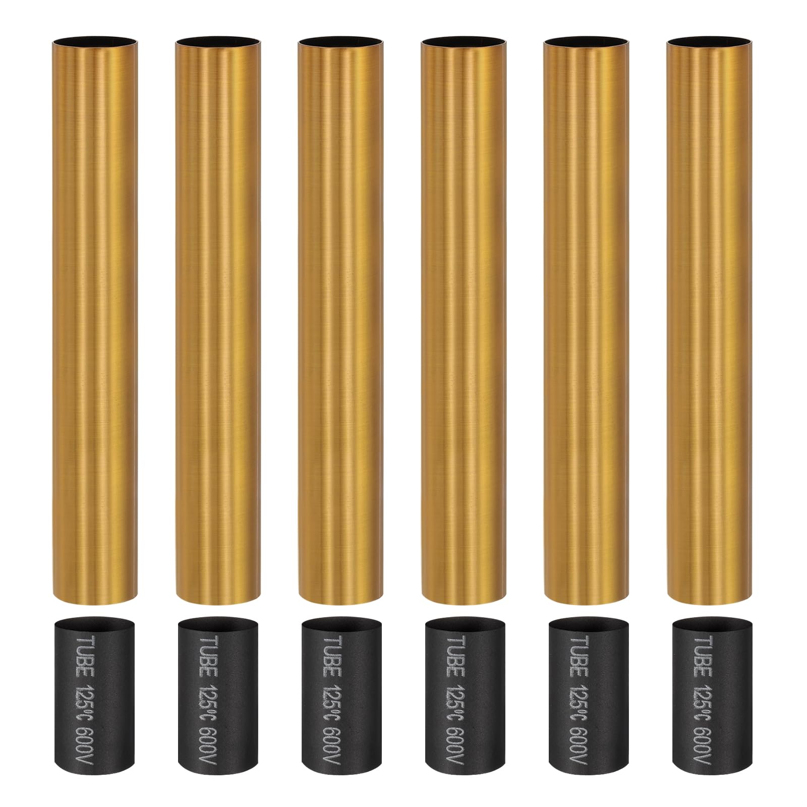 PATIKIL 6" Tall Candle Covers Sleeves