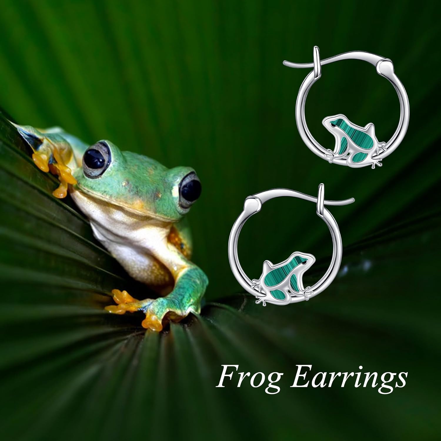 Small Hoop Earrings Sterling Silver Butterfly/Triceratops/Frog Hoop Earrings Dino Jewelry Dinosaur Gifts for Women