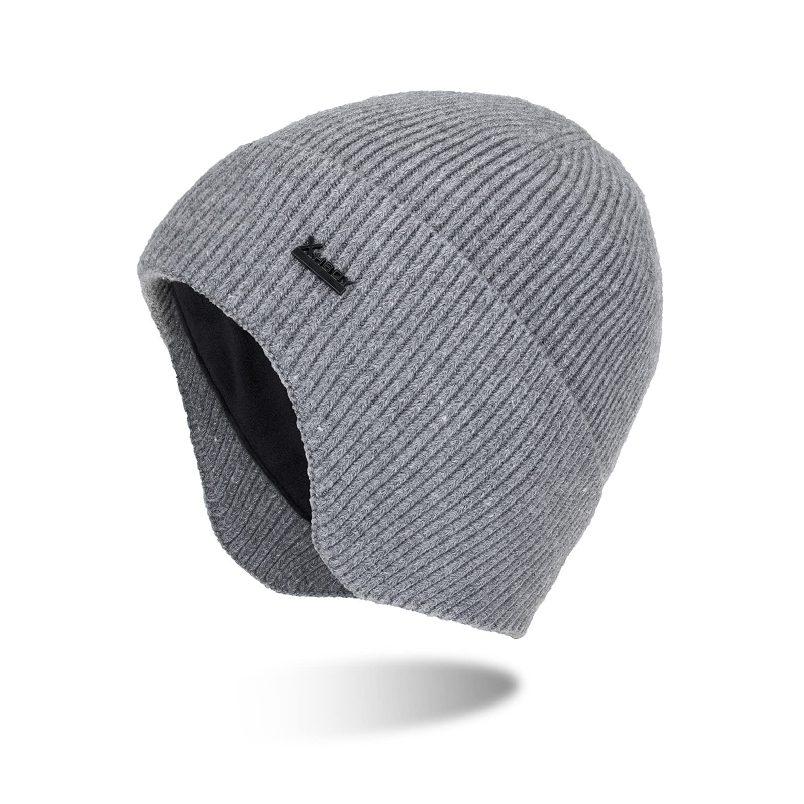 Gorro Cálido de Invierno para Niños Y Niñas con Gorro de Punto Cálido para Mujeres Y Hombres, Gorro de Moda para Niños de Invierno/Gray/One Size