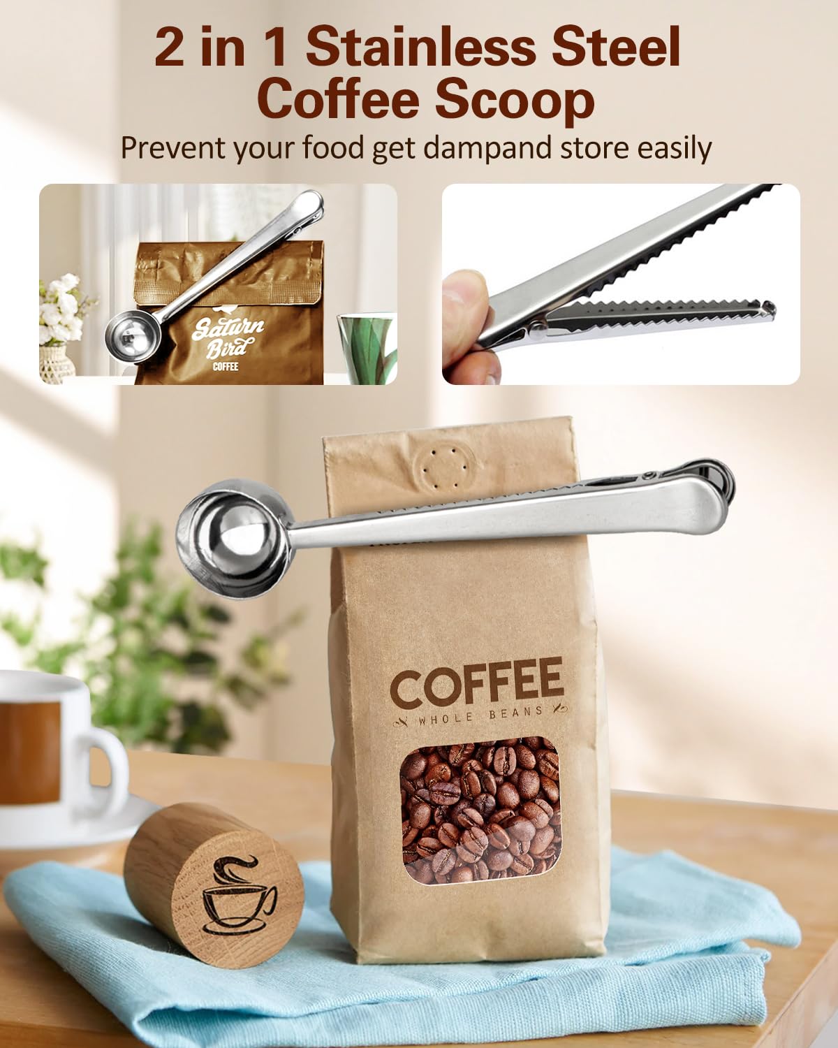 COOL KNIGHT Macinacaffè Elettrico, Macinacaffè Con Contatore E Una Tazza Di Macinatura In Acciaio Inossidabile. 100g Capacità Macina Spezie., Adatto Per Spezie, Chicchi Di Caffè, Noci, Ecc.