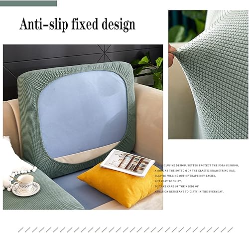 Miniatura 8 de NEOXOL Fundas mágicas para sofá 2023, elásticas, clásicas, impermeables, en forma de L para sofá seccional, fundas de cojín individuales