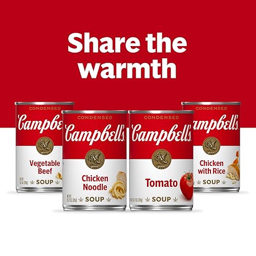 Miniatura 15 de Campbell's Sopa condensada de fideos de pollo caseros, lata de 10.5 onzas (paquete de 24)