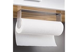 YIGII Paper Towel Holder Under Cabinet - Simplify Kitchen Storage