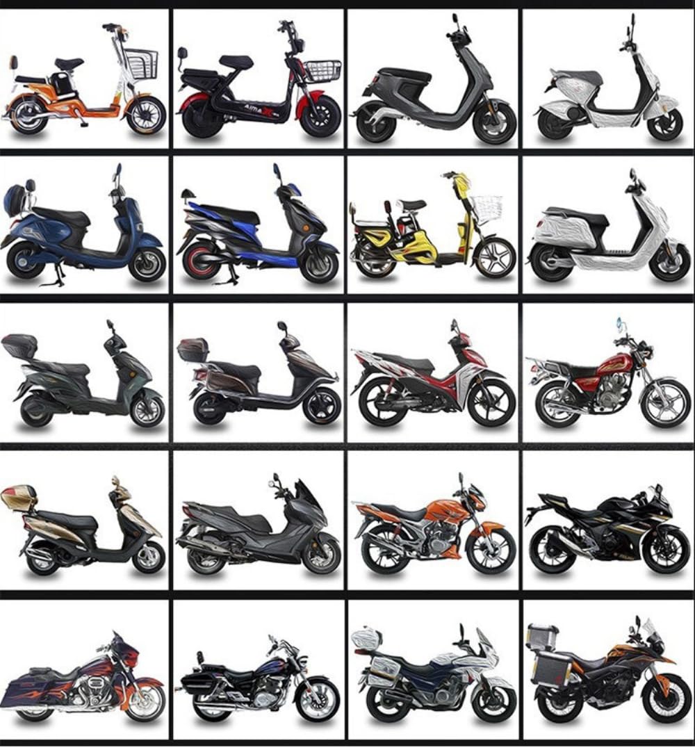 Plandeka na motocykl, wodoszczelna, odporna na działanie promieni UV, plandeka na skuter, uniwersalna plandeka na skuter elektryczny, czarno-czerwona, XL