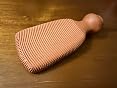 BEAUTICONE 100% Natural Terracotta Pumice Stone for Feet - Durable Callus Remover for Cracked Heels & Dead Skin - Dual Sided Foot Scrubber Pedicure Tool for Foot Care, Foot Exfoliator