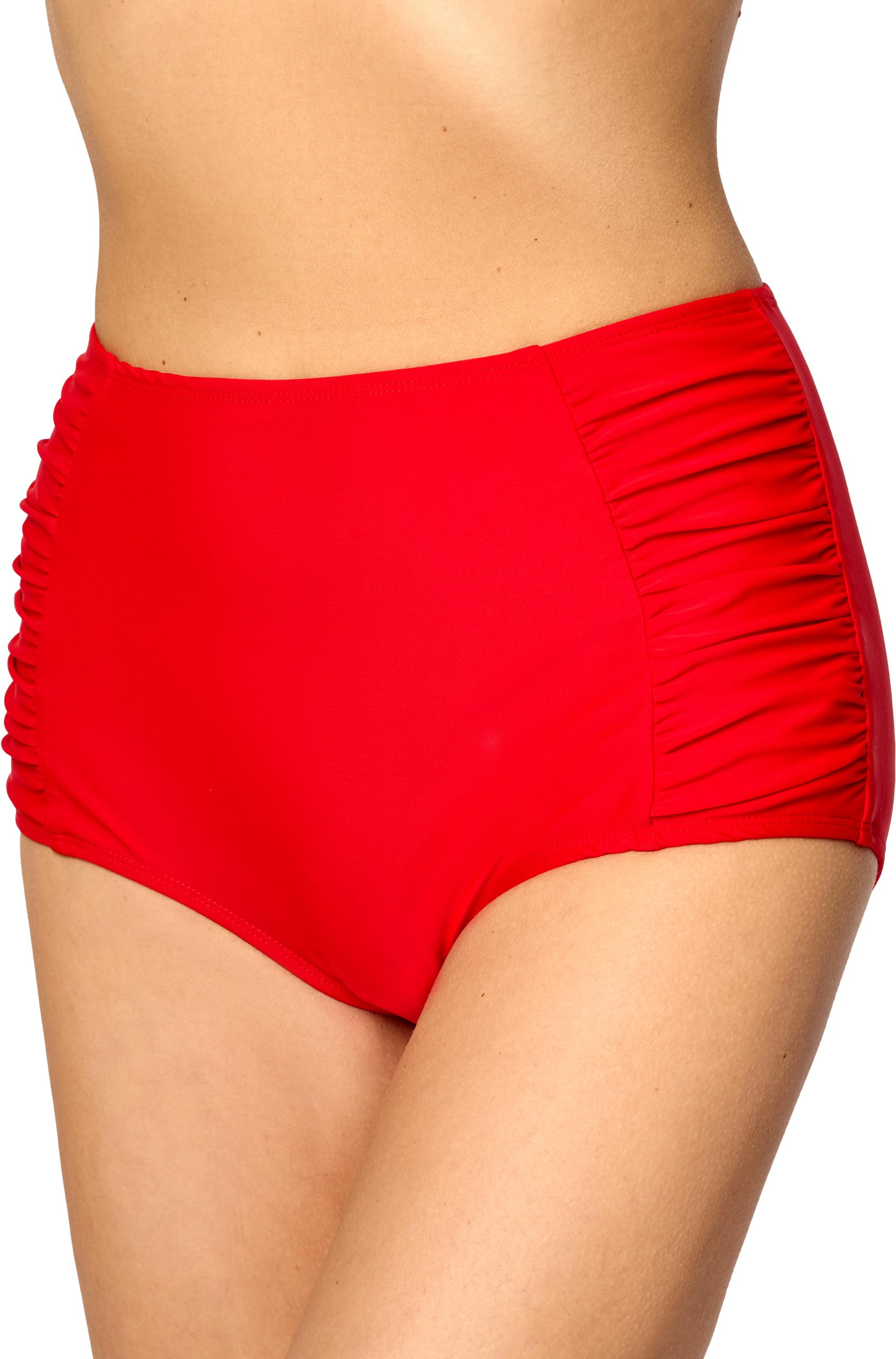 Merry Style Bragas de Bikini Parte de Abajo Bañador Corte Alto Mujer MS10-119