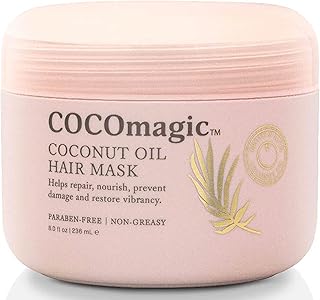 Cocomagic Coconut Oil Hair Mask - Repairs Damage, Prevents Frizz, Restores & Adds Shine | Protein Rich & Extra Hydrating |...