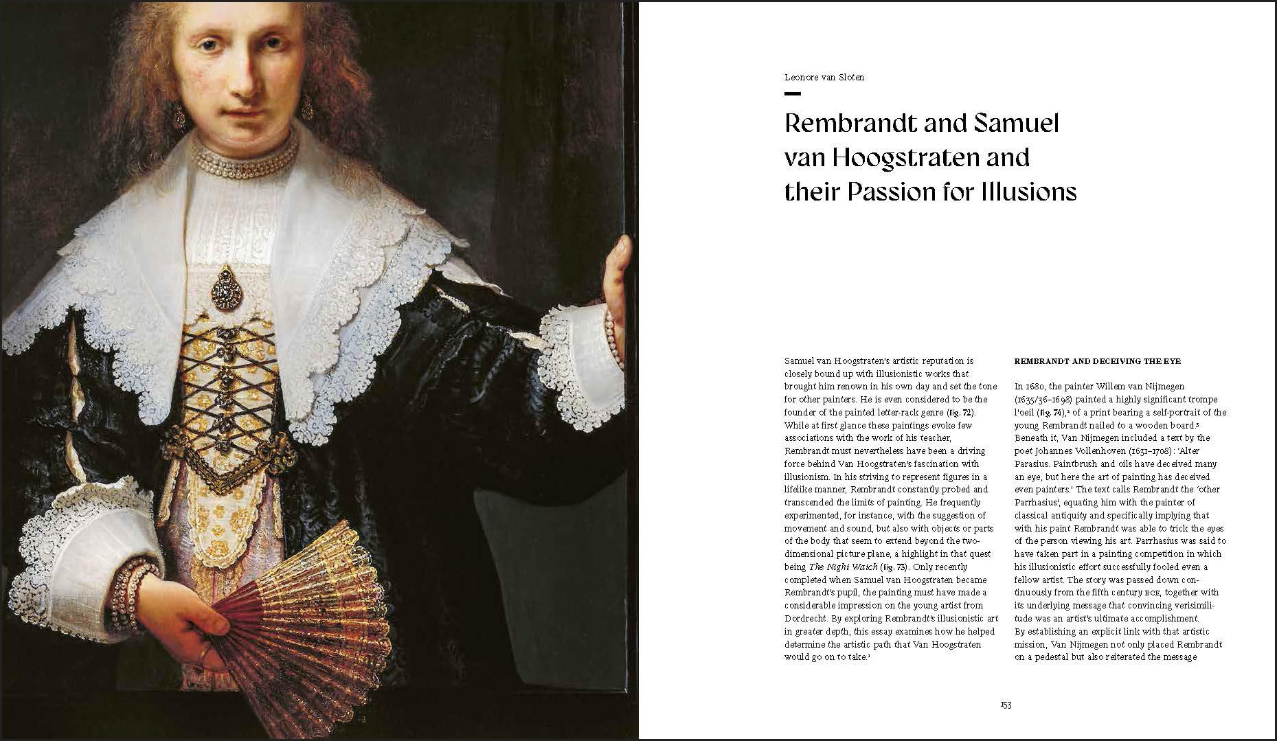 Rembrandt-hoogstraten: Colour and Illusion