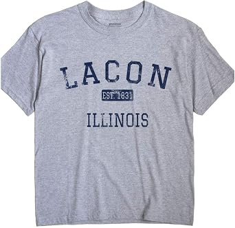 GreatCitees Lacon Illinois T-Shirt EST