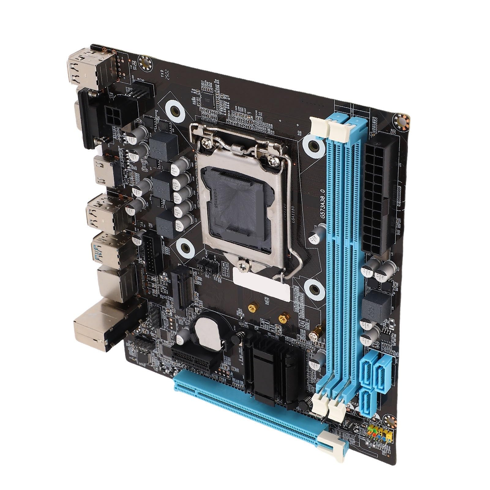KIMISS Placa Base H81 Gaming, para Core i5/i7, DDR3 Dual Channel, Slot M.2 NVMe, SATA 6Gb/s, Micro ATX, Compatible con Xeon E3