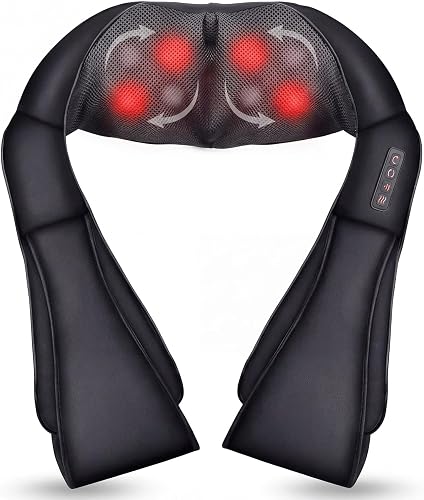 Massage Dos et Cou Épaules avec Chauffage Masseur Cervical