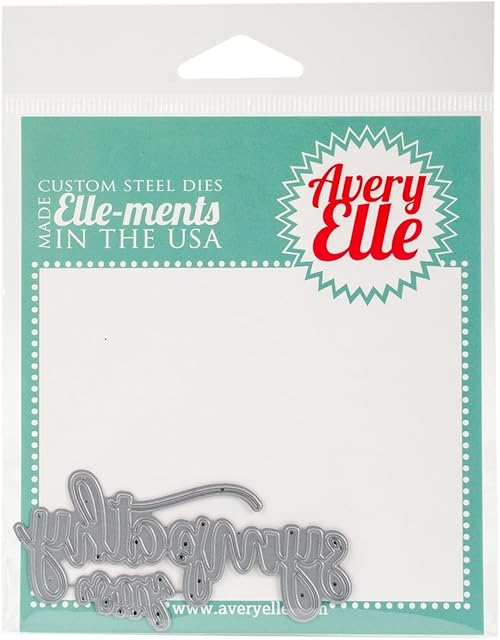Avery Elle ElleMents Dies with Sympathy, Acrylic, Multicoloured, 0.1 x 4.4 x 5.65 cm