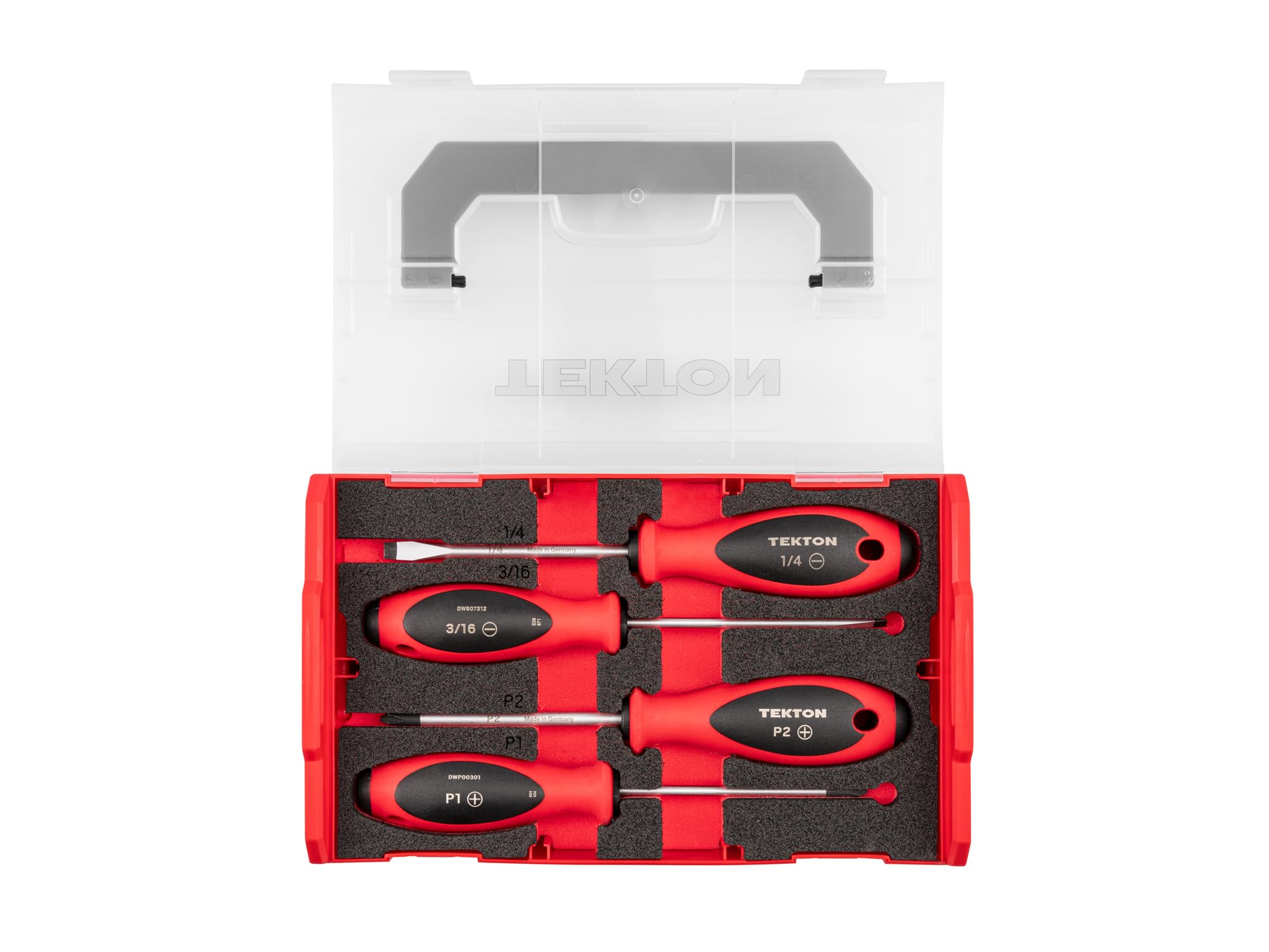 TEKTON Phillips and Slotted Screwdriver Set, 4-Piece | DWZ90603