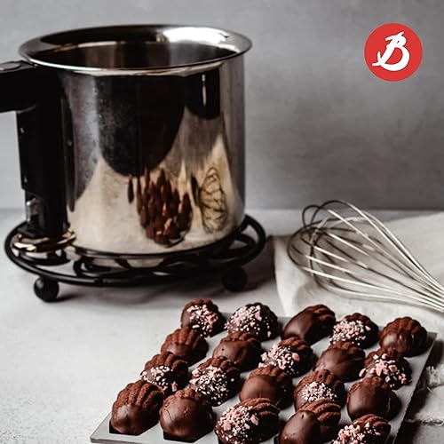 Miniatura 4 de de Buyer Bain-Marie de doble caldera – 1.6 cuartos de galón – Ideal para cocinar, calentar y descongelar alimentos delicados, incluyendo natillas y