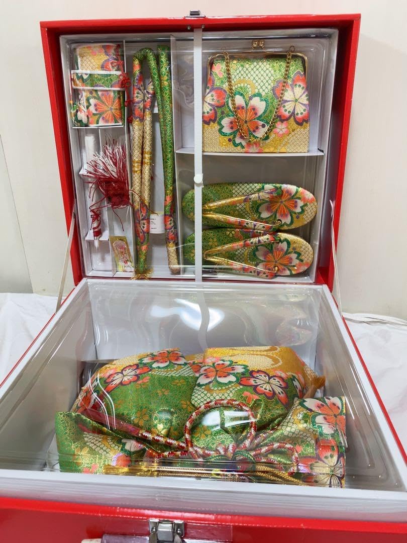 Y 947 女の子 七五三 飾り帯 はこせこセット 草履 女児 帯