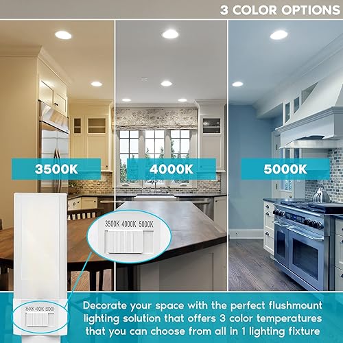 Miniatura 2 de Luxrite Reemplazo horizontal PL LED CFL, 11W, derivación de balasto, compatible con G24D G24Q GX24Q, 3 colores seleccionables 3500K-5000K, 1450