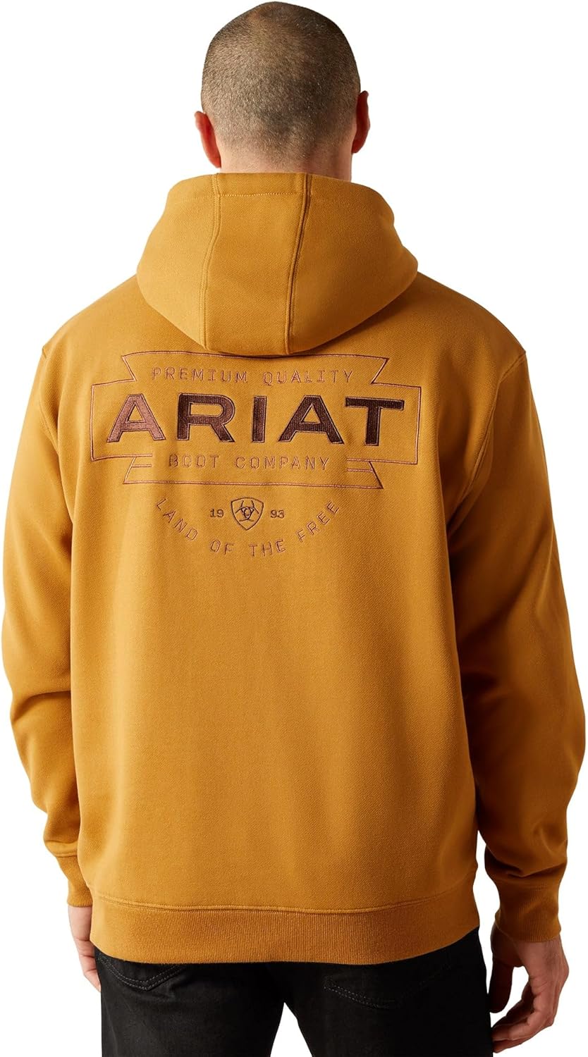 ARIAT mens Ariat Southwest Simple Hoodie - Image 6