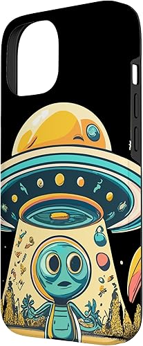 Vista 11 de iPhone 14 Pro Alien Humor, Funny Alien Lover, Funny UFO, Aliens Encounters Case
