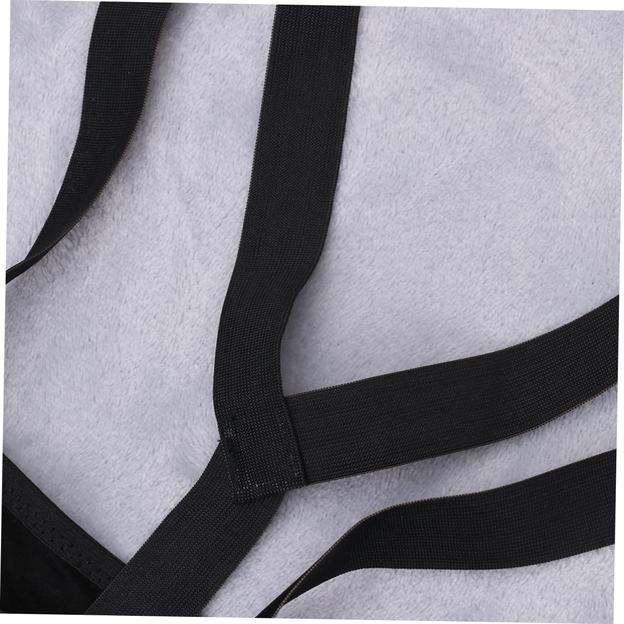 Maternity Belly Support Band Adjustable Prenatal Belly Belt with Breathable Material Shoulder Straps for Relief for Pregnancy Stages Black