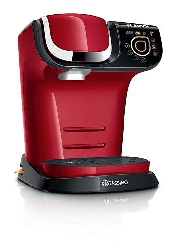 Bosch - Cafetera Tassimo My Way 2, INTELLIBREW™, 1500W, Rojo, TAS6503 | Personal