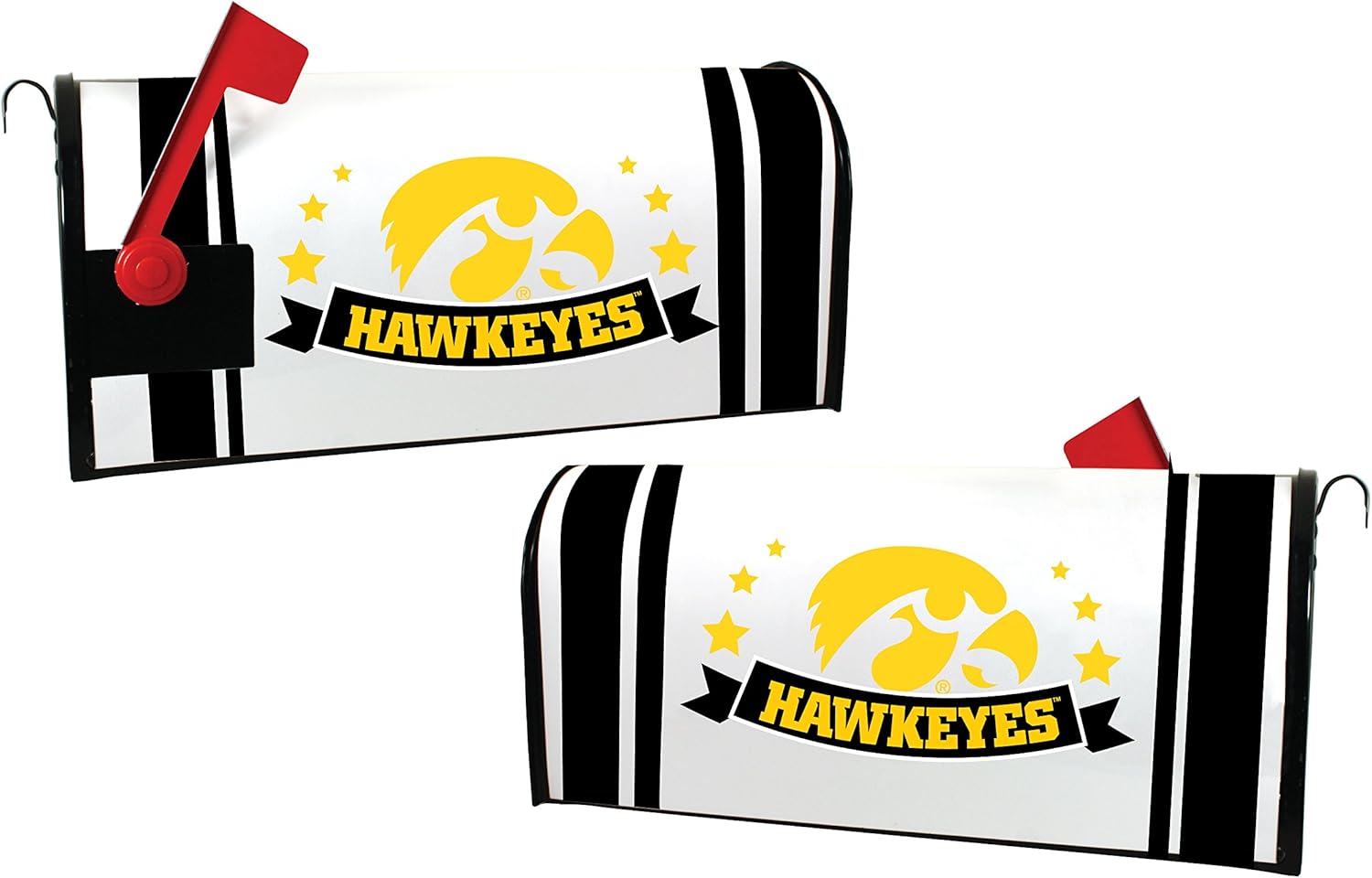 Iowa Hawkeyes Officially Licensed Collegiate Magnetic Mailbox Cover Standard