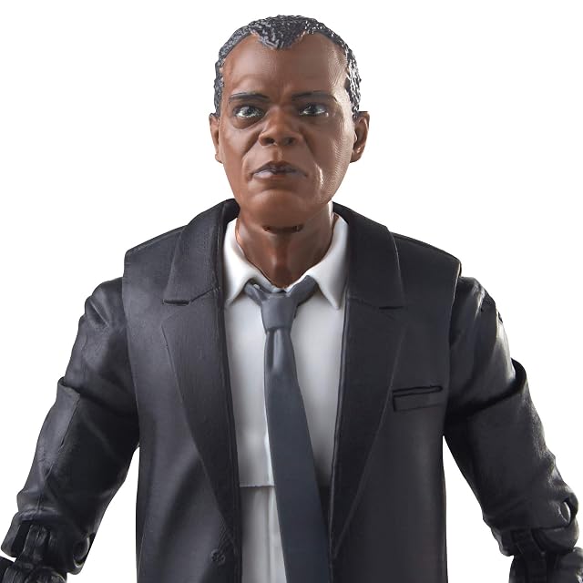Foto 4 de 5 de Marvel Captain 6-Inch Legends Nick Fury Figure for Collectors, Kids, & Fans