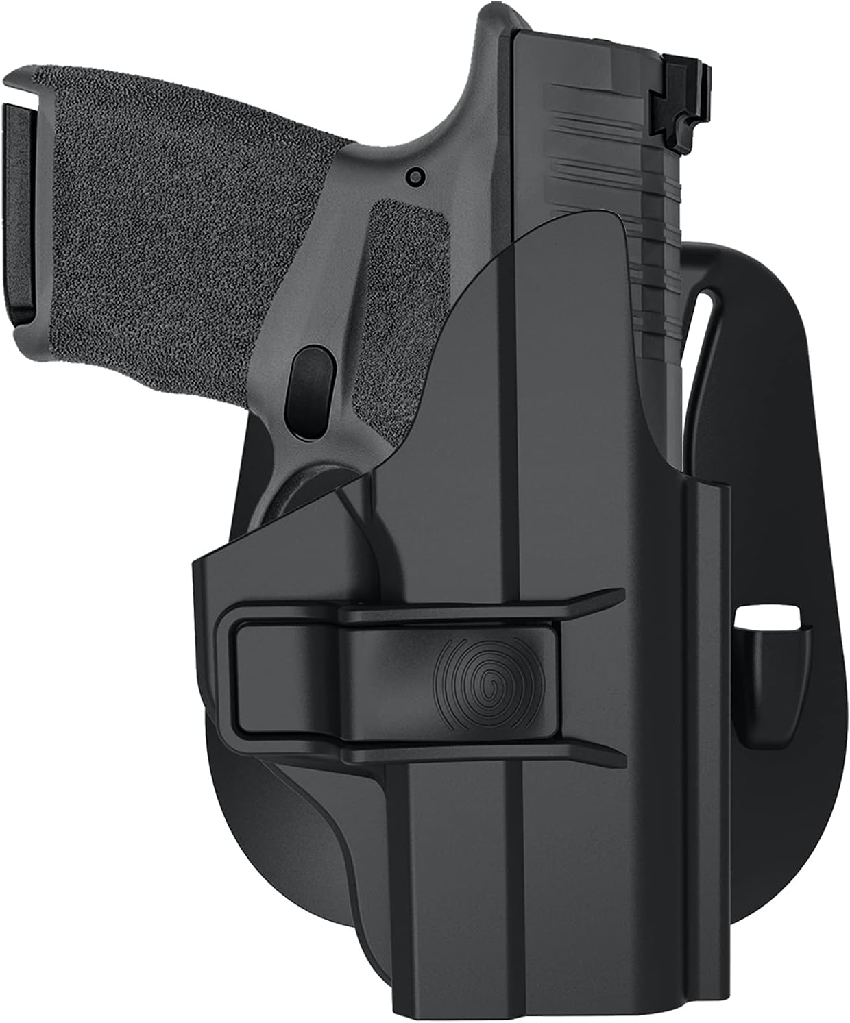 Hellcat Holster for Springfield Hellcat 9mm, OWB Paddle Holster, Outside Waistband, Adjustable Cant, Quick Release - Right Handed