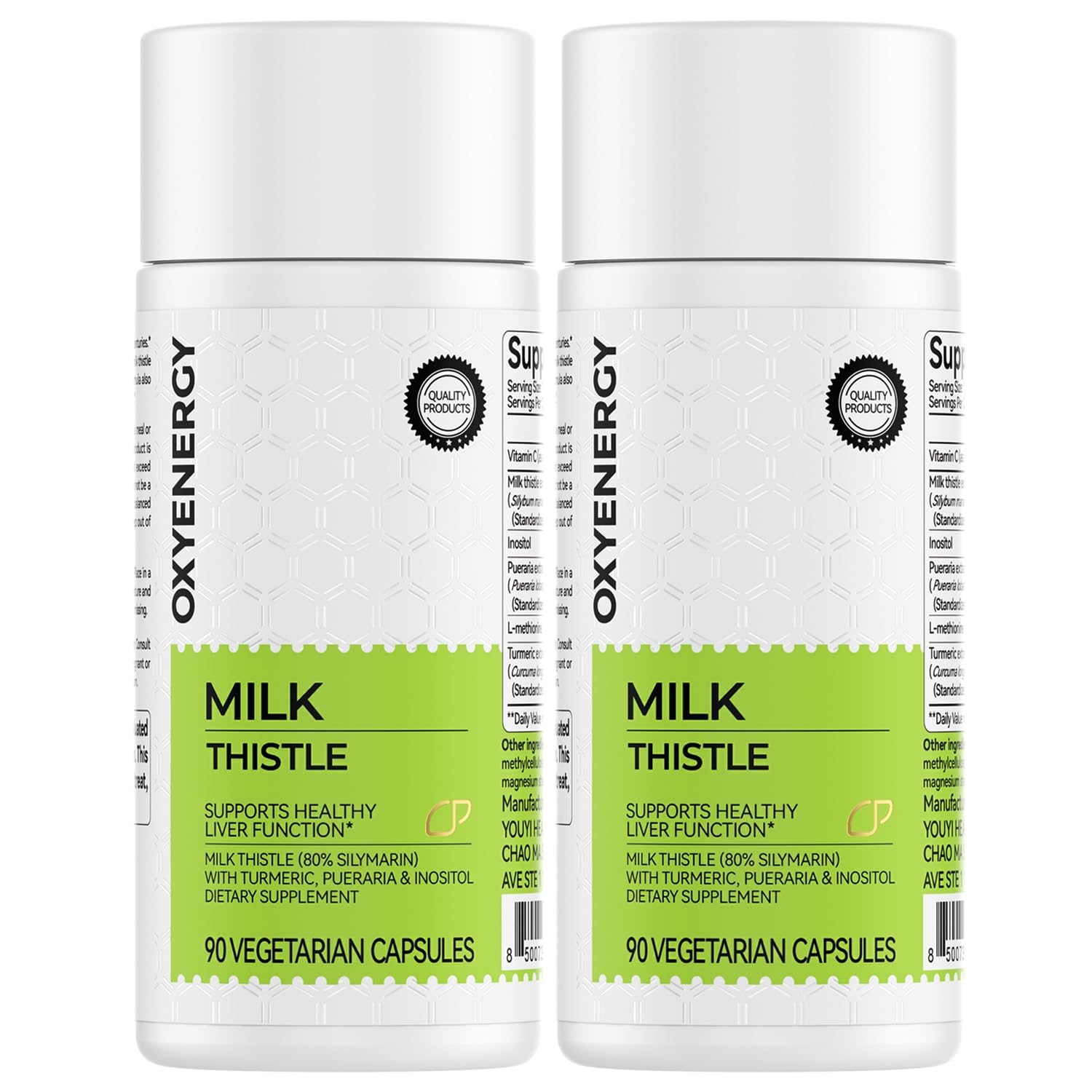 OxyEnergy Silymarin Milk Thistle 300mg Extract - herbal supplements | Mubboo