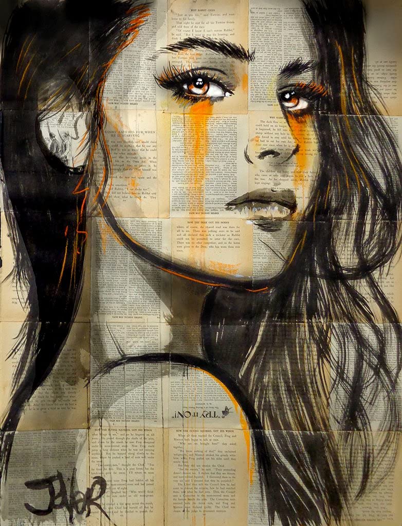 McGaw GraphicsSlow Burn, Loui Jover, Wall Art Print Poster, Paper Size 14" x 11" Image Size 12" x 9"