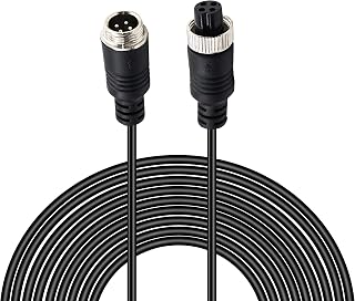 16.5Ft Power Extension Cable, DC 12 Volt Power Adapter Extension Video Cable , Extend Additional Length for DC 12V Power Adapter or Wall Charger for Baby car Camera/Monitor,5M Black